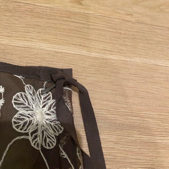 MSSP floral appliqué overlay skirt size M - Picture 5 of 10